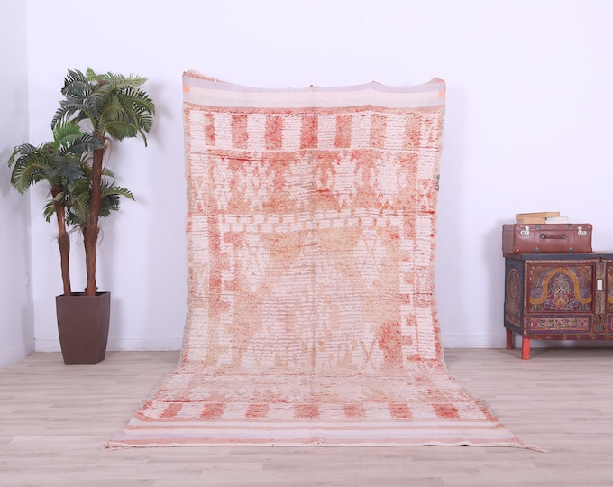 large moroccan rug,Bohemain Rug,tribal rug,Berber rugVintage rug,10.8x5.3FT