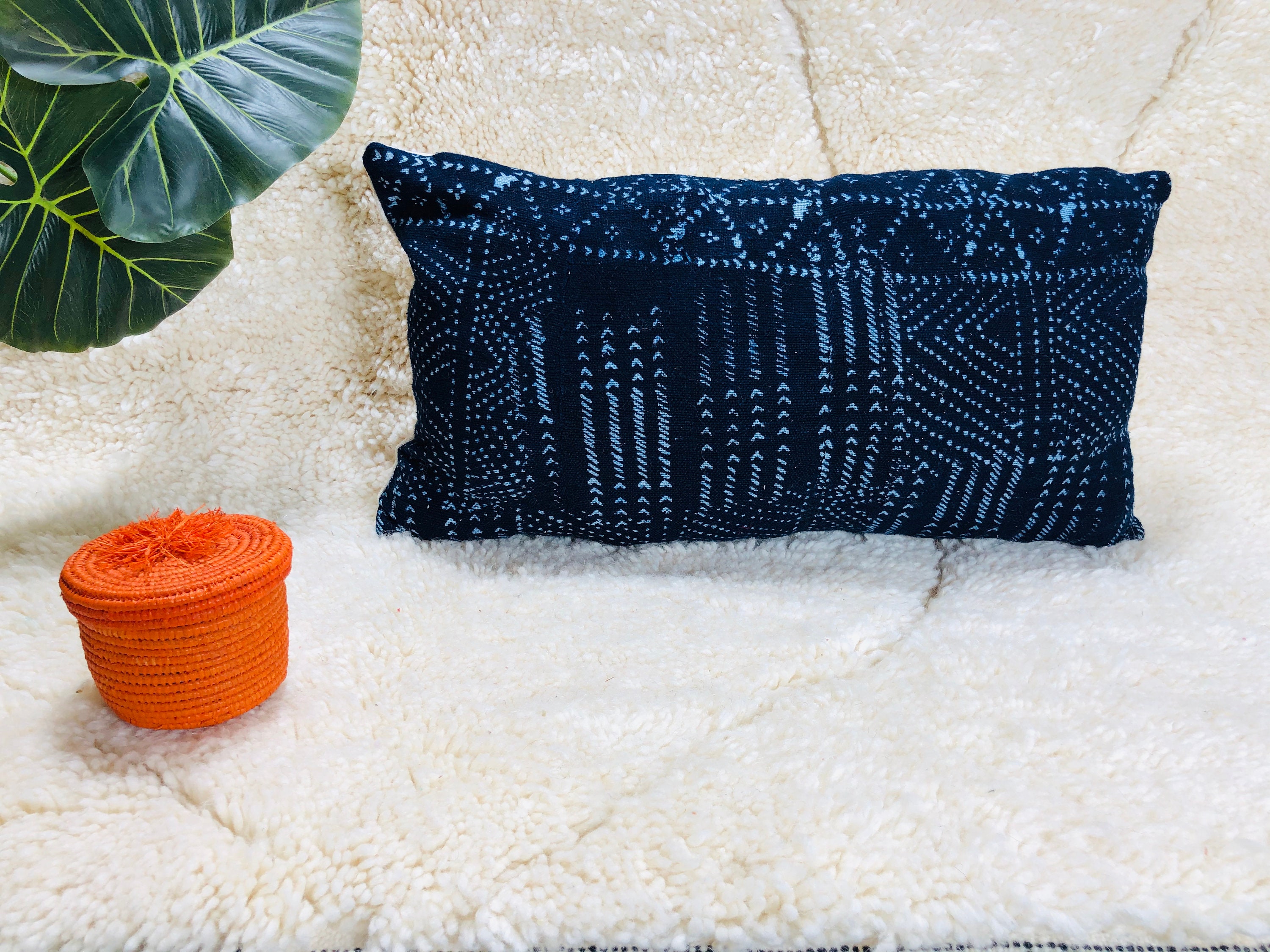 Touareg, Blue, Indigo, Cushion, Pillow, Moroccan Pillow Covers , 40% Off Pillow Decorative For Bed, 