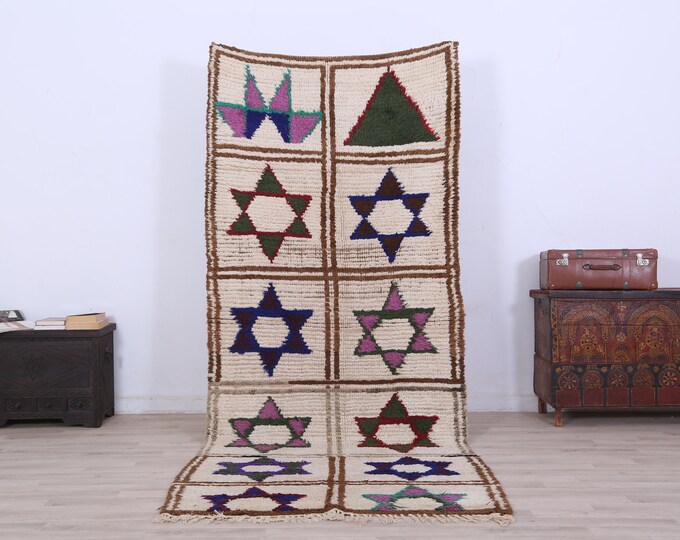 Moroccan Fine Rug,Boho rug,Area Rug,Colorful Rug,living room rug 8.9 x3.7 FEET