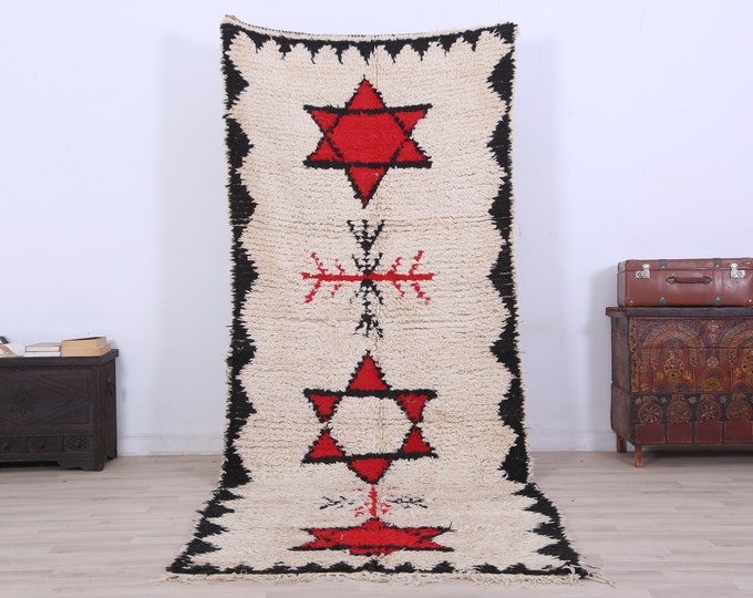 Moroccan Fine Rug,Boho rug,Area Rug,Colorful Rug,living room rug 9.5 x3.7 FEET