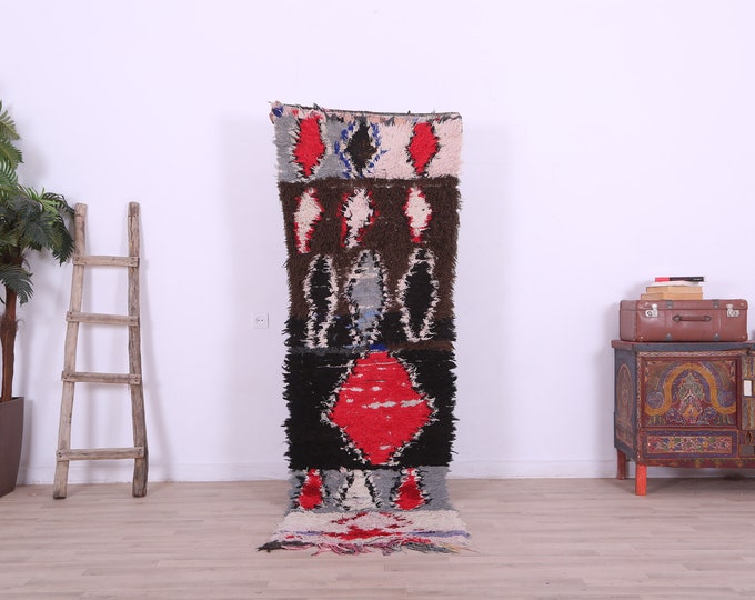 Vintage rug, antique rug, kitchen rug, colorful rug, rugs for living room7,5,x2.3FT