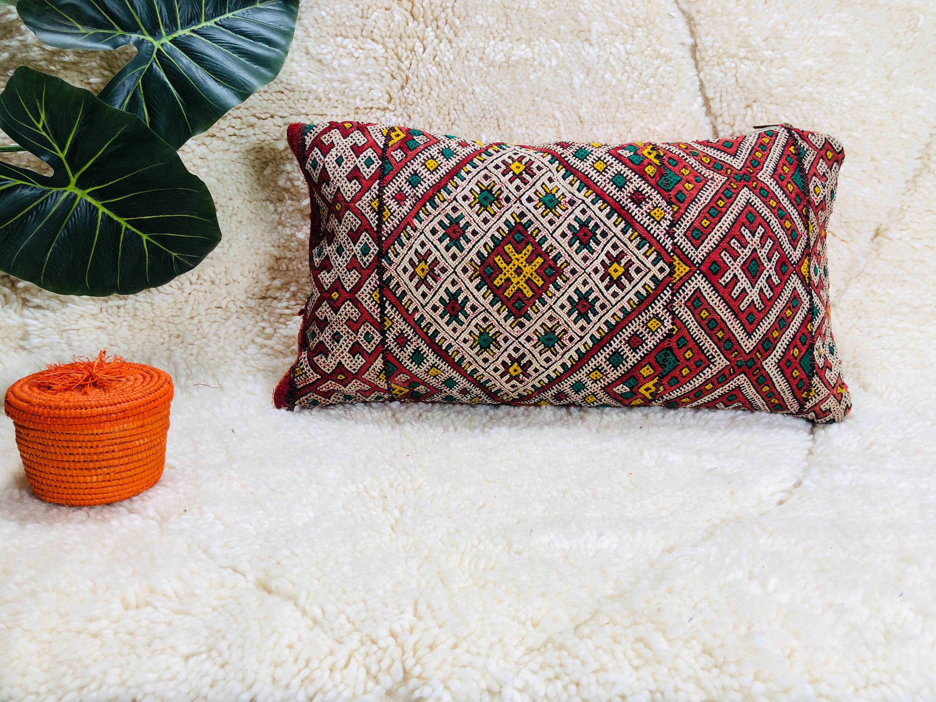 Vintage Cover Cushion, Pillow, Moroccan Pillow Covers , 40% Off Pillow Decorative For Bed, Rug Pillo