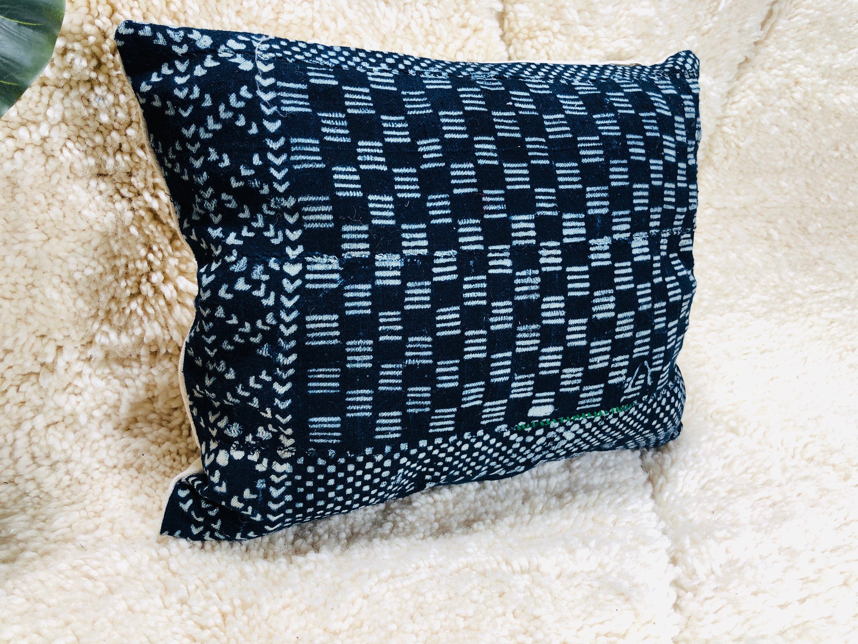 Blue, Indigo, Pillow, Moroccan Pillow Covers , 40% Off Pillow Decorative For Bed, Rug Pillow, Cushio