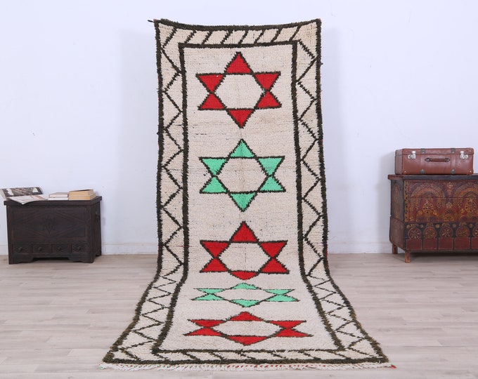 Moroccan Fine Rug,Boho rug,Area Rug,Colorful Rug,living room rug 7.3 x3.7 FEET