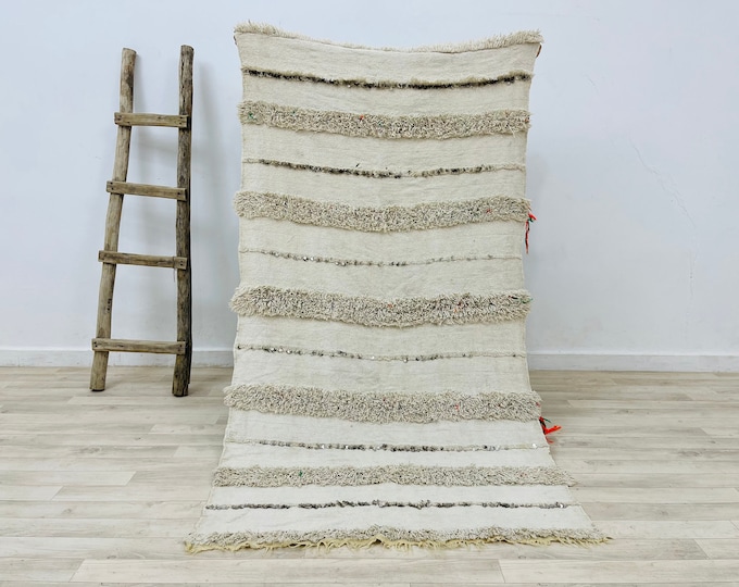 Moroccan Berber Blanket,Moroccan rug,Blanket carpet ,Area rug,Kilim Blanke 6.3ft x 3.4ft