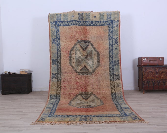 Moroccan Fine Rug,Boho rug,Area Rug,Colorful Rug,living room rug 9.8x4.9 FEET