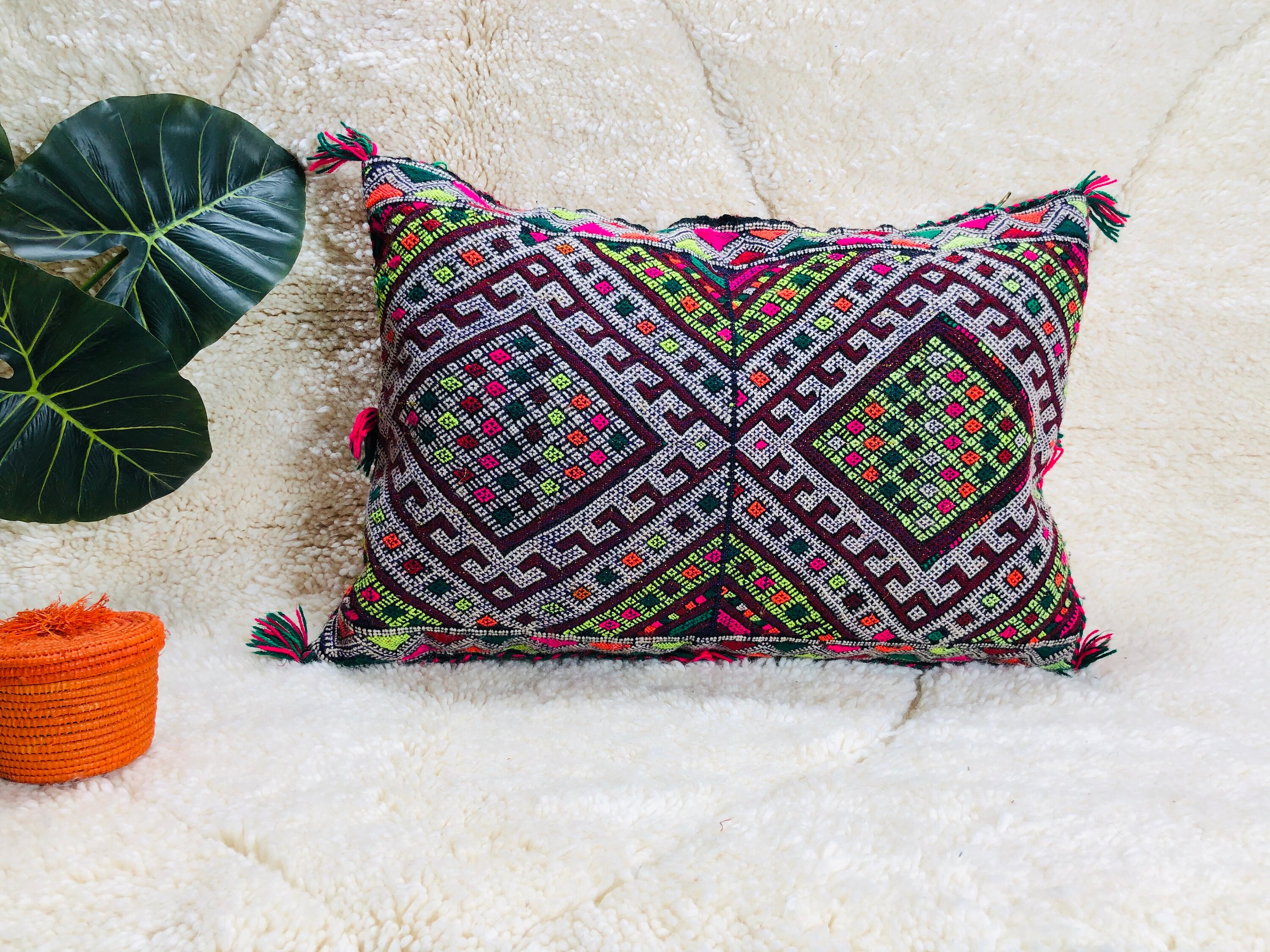 Lovely Cushion, Pillow, Moroccan Pillow Covers , 40% Off Pillow Decorative For Bed, Rug Pillow, Cush