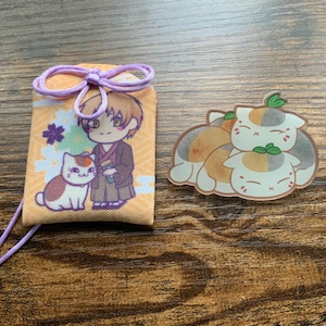 Natsume Yuujinchou vriendenboek Pin Omamori Geluksbrenger Japans traditioneel