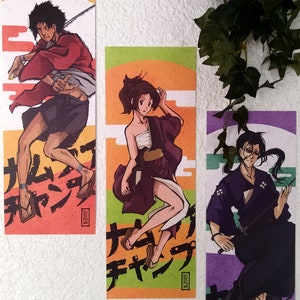 Drucke Samurai Champloo Mugen Jin Fuu Große Drucke