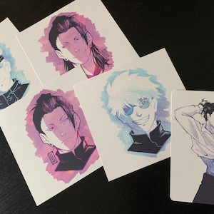 Prints Satoru Gojo Suguru Geto JJK