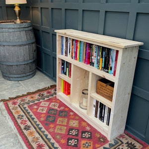 Bookcase, Console Table or Sideboard Handmade to Order Solid Wood in a ...