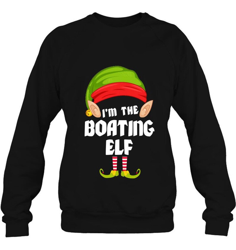 Funny Boating Elf Matching Family Group Pj Christmas pajamas christmas gifts christmas tshirt family shirts christmas family outfits tees