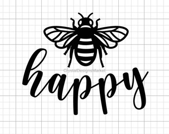 bee happy plastic animal set