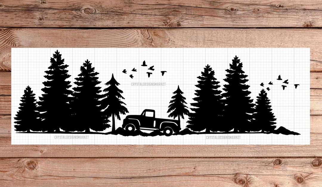 D Rustic Svg Rustic Woodsy File | SVG | PNG - Etsy