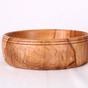 Handcrafted Spalted Maple Bowl | Unique Kitchen Decor | Centerpiece Bowl | Large Wooden Bowl