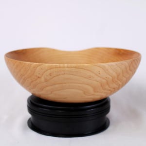 Handcrafted Maple Bowl | Unique Kitchen Decor | Centerpiece Bowl | Large Wooden Bowl