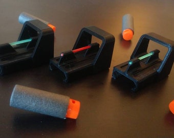 Foamdemic nano fiber-optic sight toy