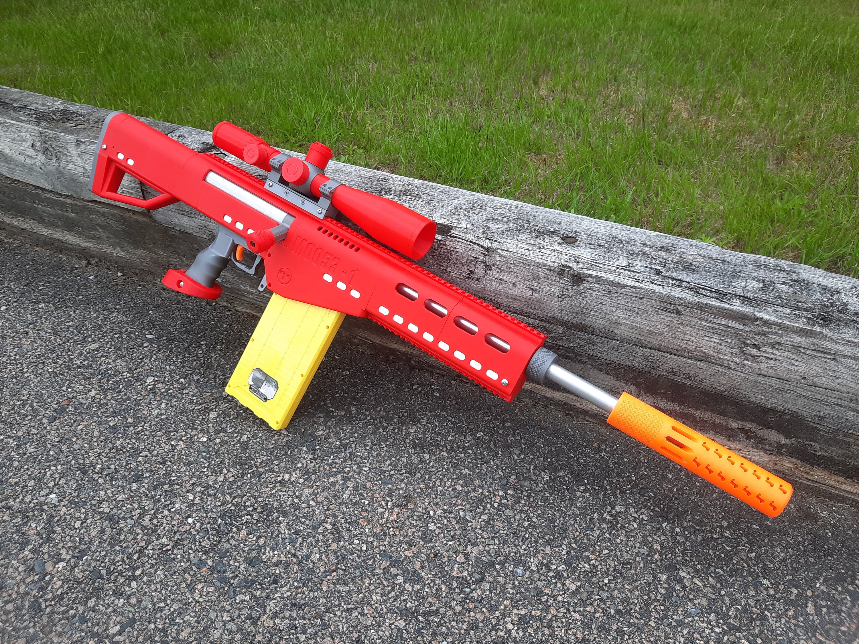 Nerf Mega Centurion Sniper Rifle - Toys - Rohnert Park, California