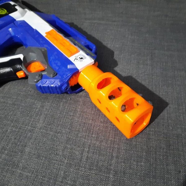 Nerf barrel attachment