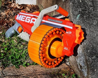 Nerf blaster megalodon shotgun cylinder for darts or rival toy