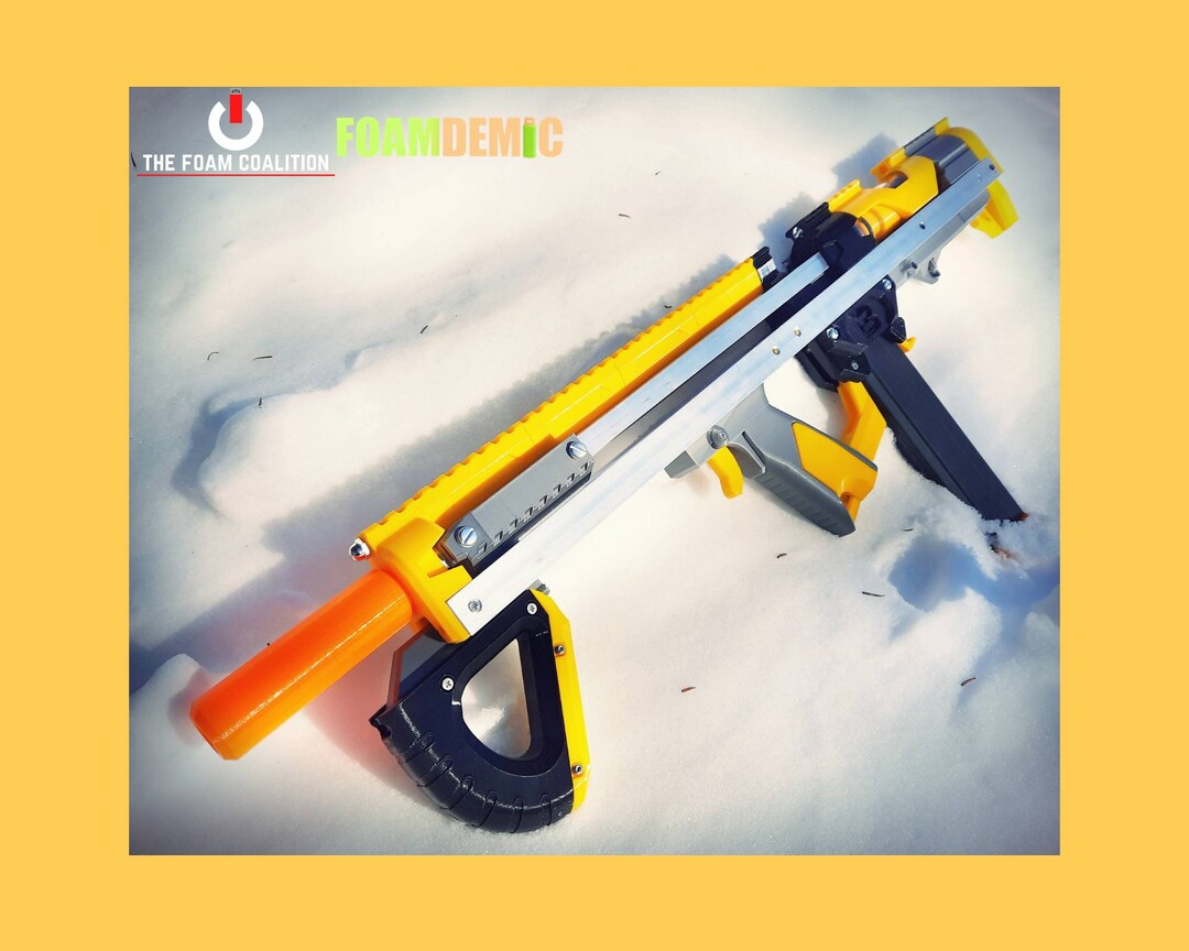 Talonclaw Bullpup Blaster Foamdemic Nerf Etsy