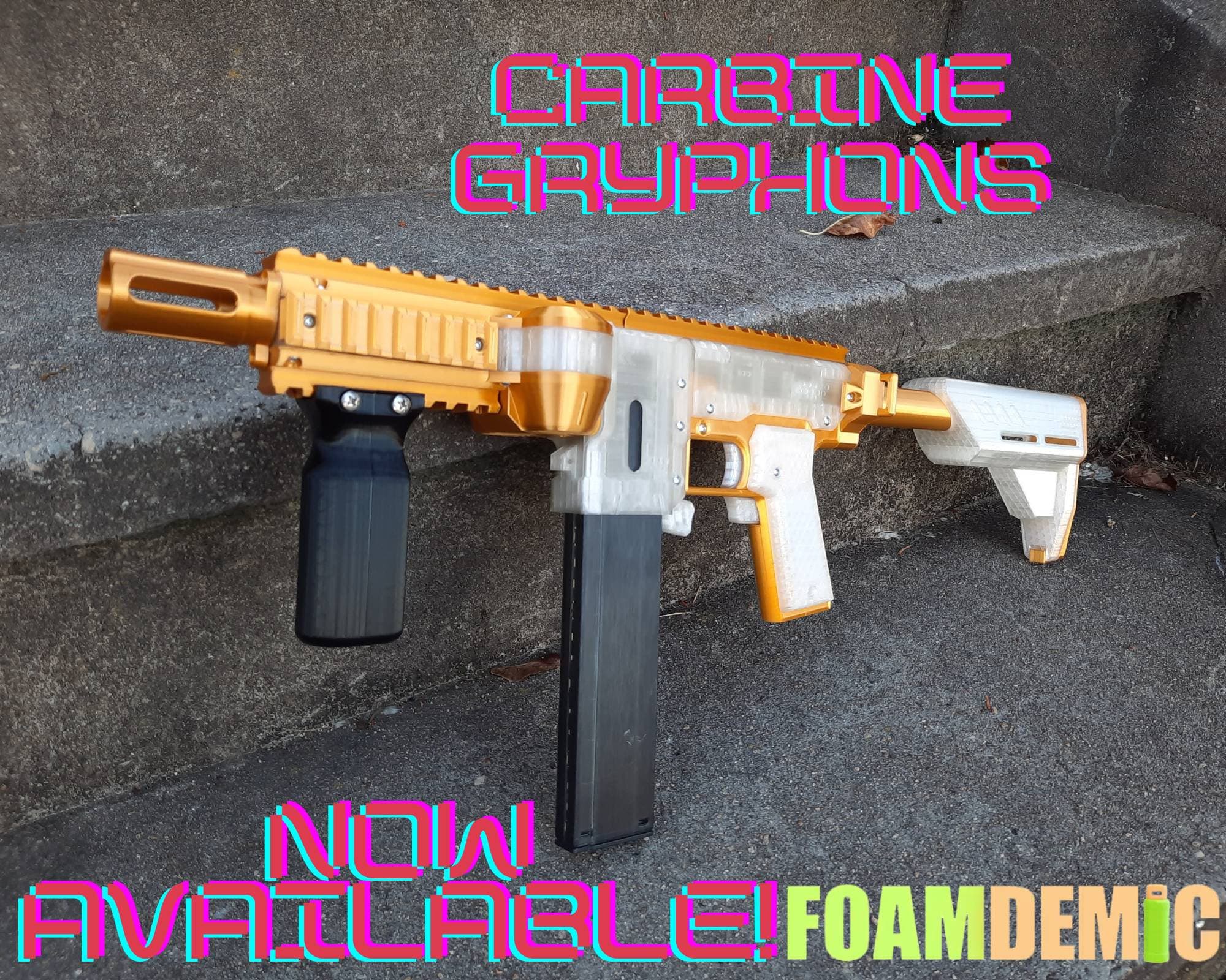 Buy Nerf Gryphon Blaster Full Custom Build Online in India Etsy