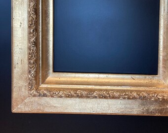 Antique Gold Leaf Picture Frame with a Contemporary Finish for a 20.5" x 16.25" photo