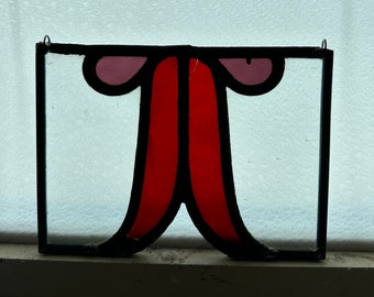 Antique English Window Sun Catcher with Loop Hangers