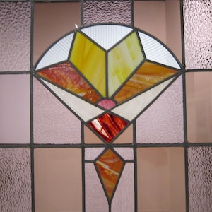 Large English Art Deco Window