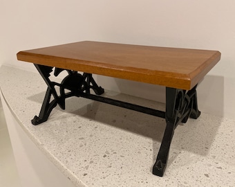 Art Deco Cast Iron Foot Stool