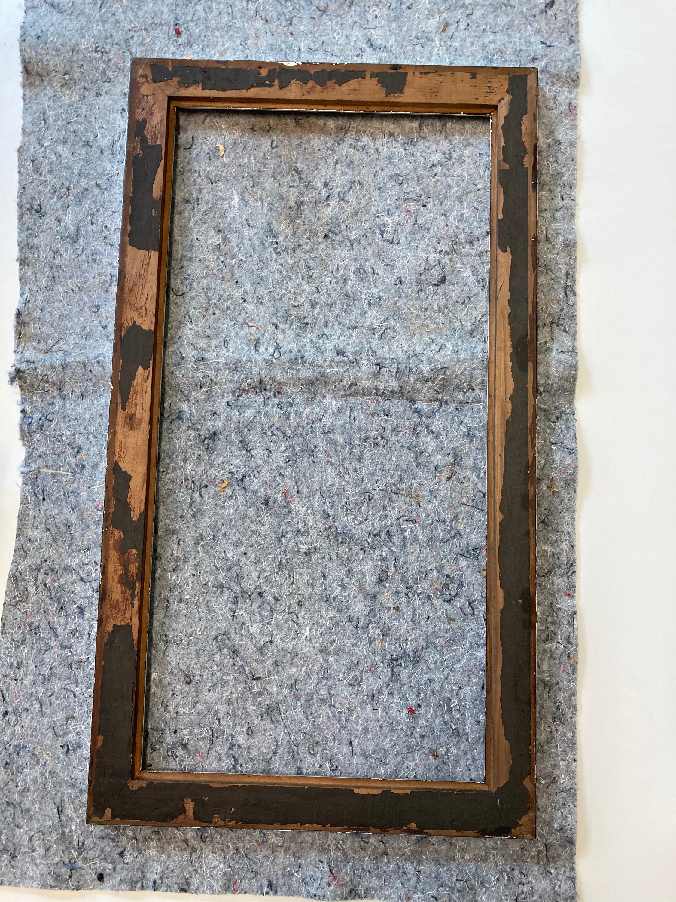 Antique Silver Leaf Picture Frame With a Contemporary Finish Etsy