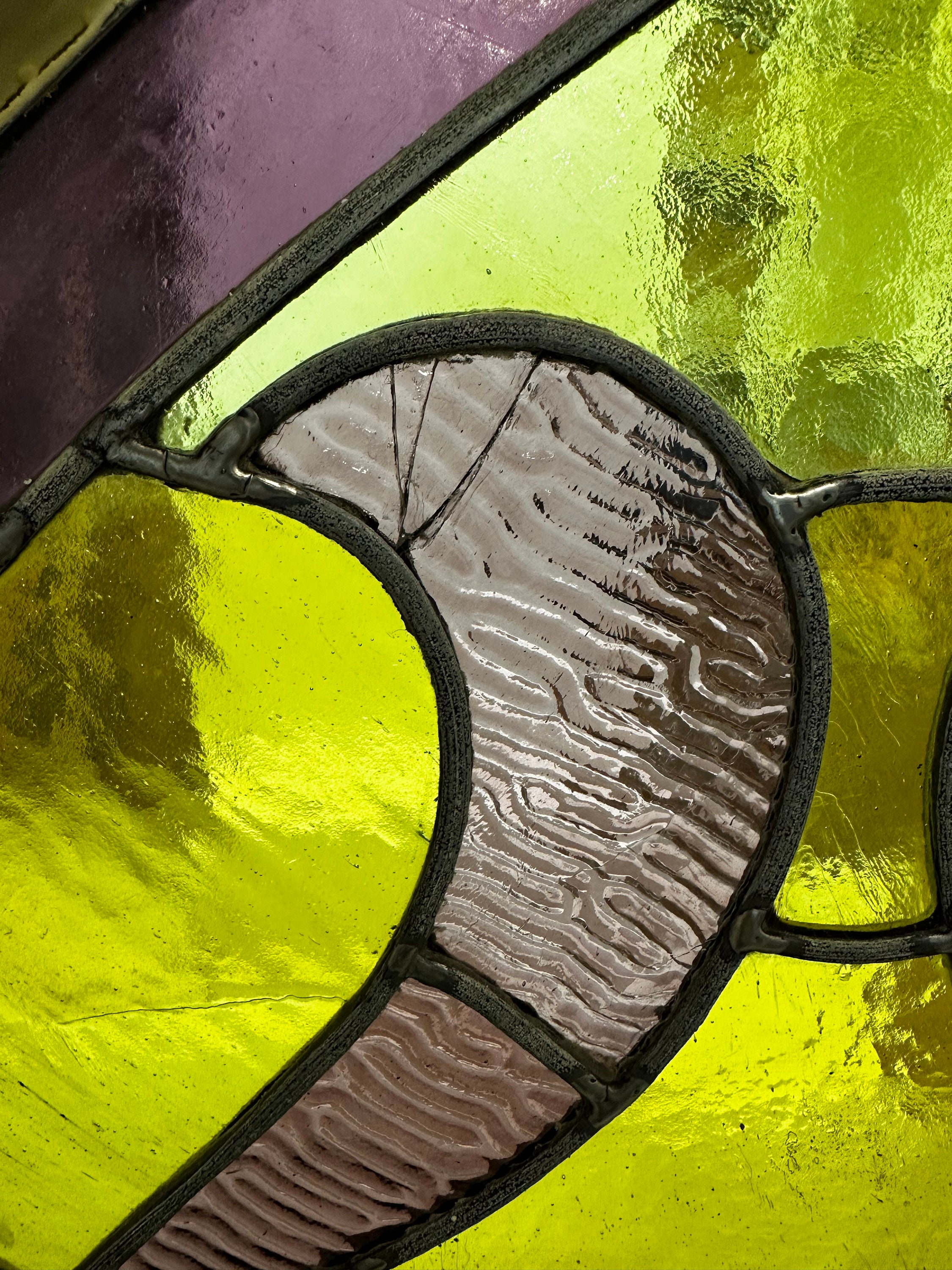 Arched Stained Glass Window 1890s - Etsy