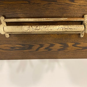 Primitive Antique Towel Rack