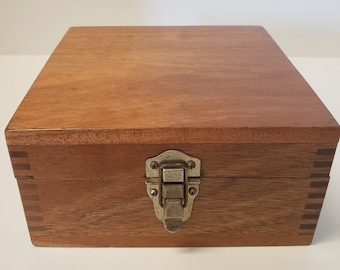 Antique Mahogany Box
