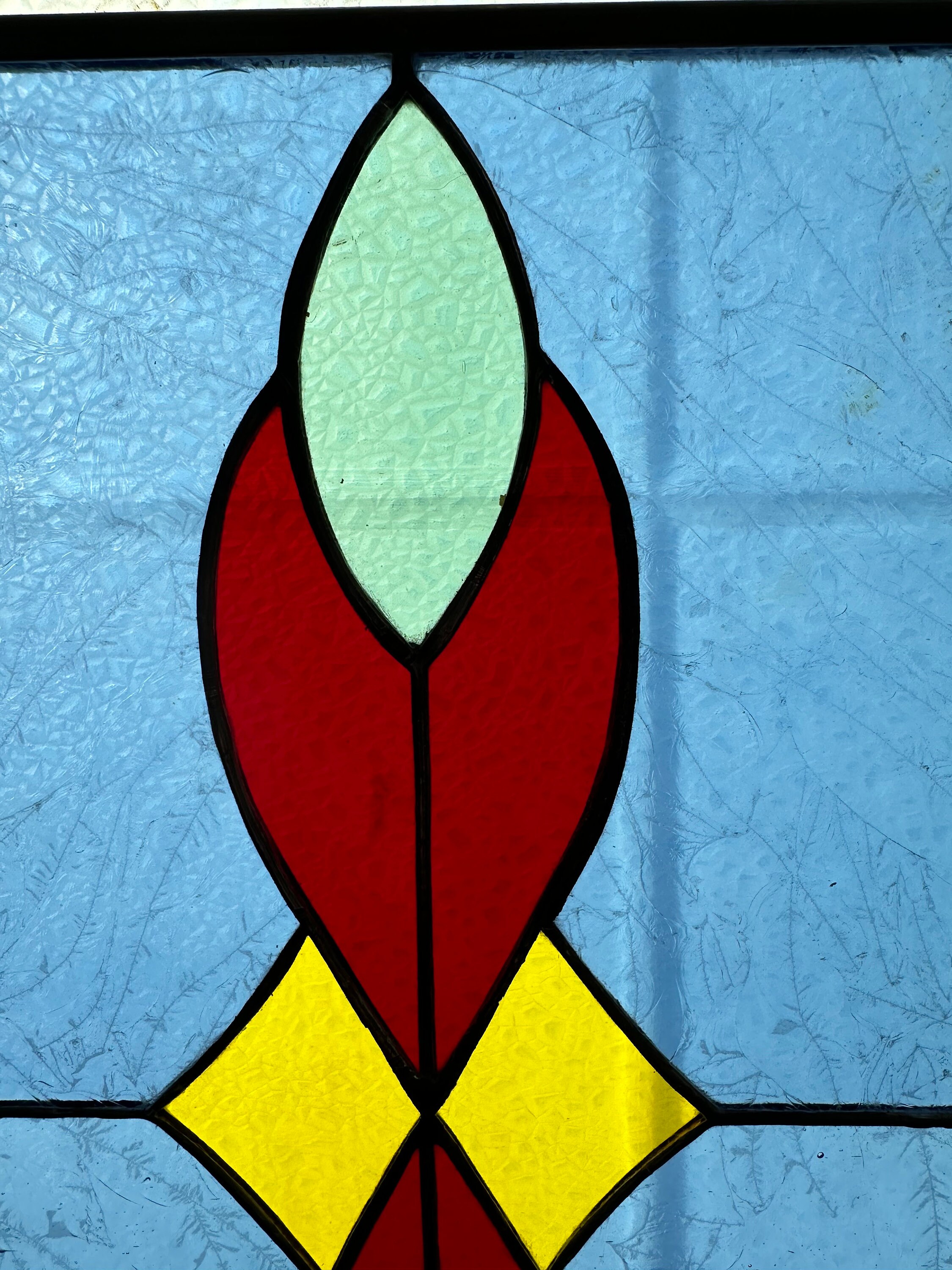 1980s Handcrafted Stained Glass Window - Etsy