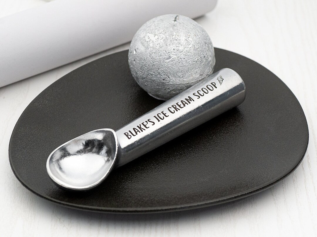 Custom Ice Cream Scoop Personalized Gift With Engraved Your Etsy
