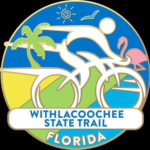 Withlacooshee State Trail Commemorative Bike Trail Pin