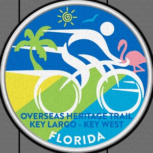 Overseas Heritage Trail Commemorative Bike Trail Patch