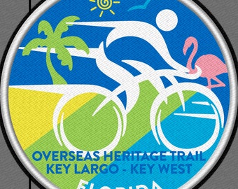 海外遺産トレイル記念自転車トレイルパッチ