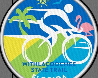 ウィスラクーチー州立トレイル記念自転車トレイル パッチ