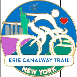 Erie Canalway Trail Commemorative Bike Trail Pin