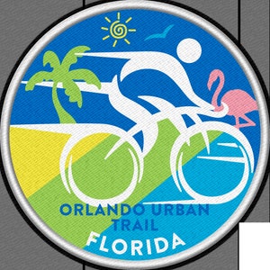 Orlando Urban Trail Commemorative Bike Trail Patch