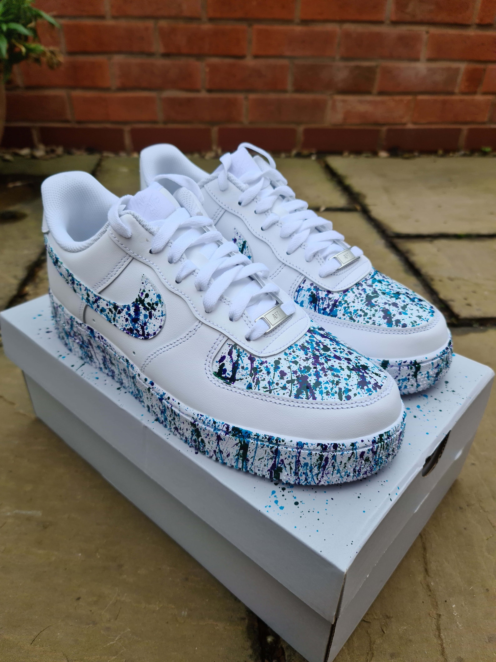 air force paint splatter