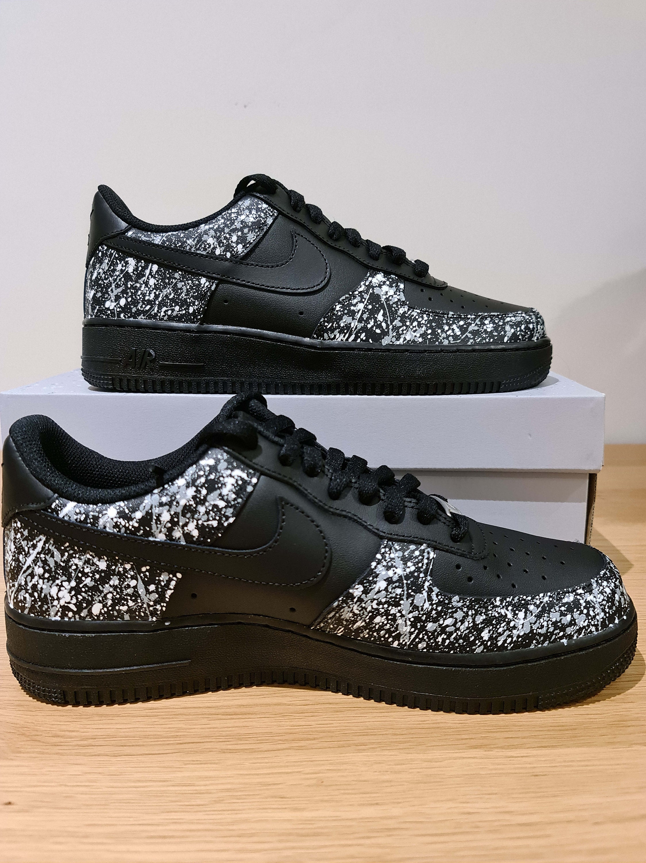 Custom Air Force 1 'Paint Splatter' Different Colours | Etsy