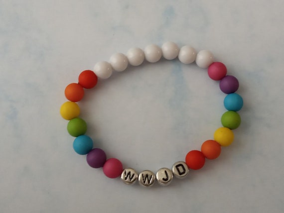 Wwjd bracelet shop etsy