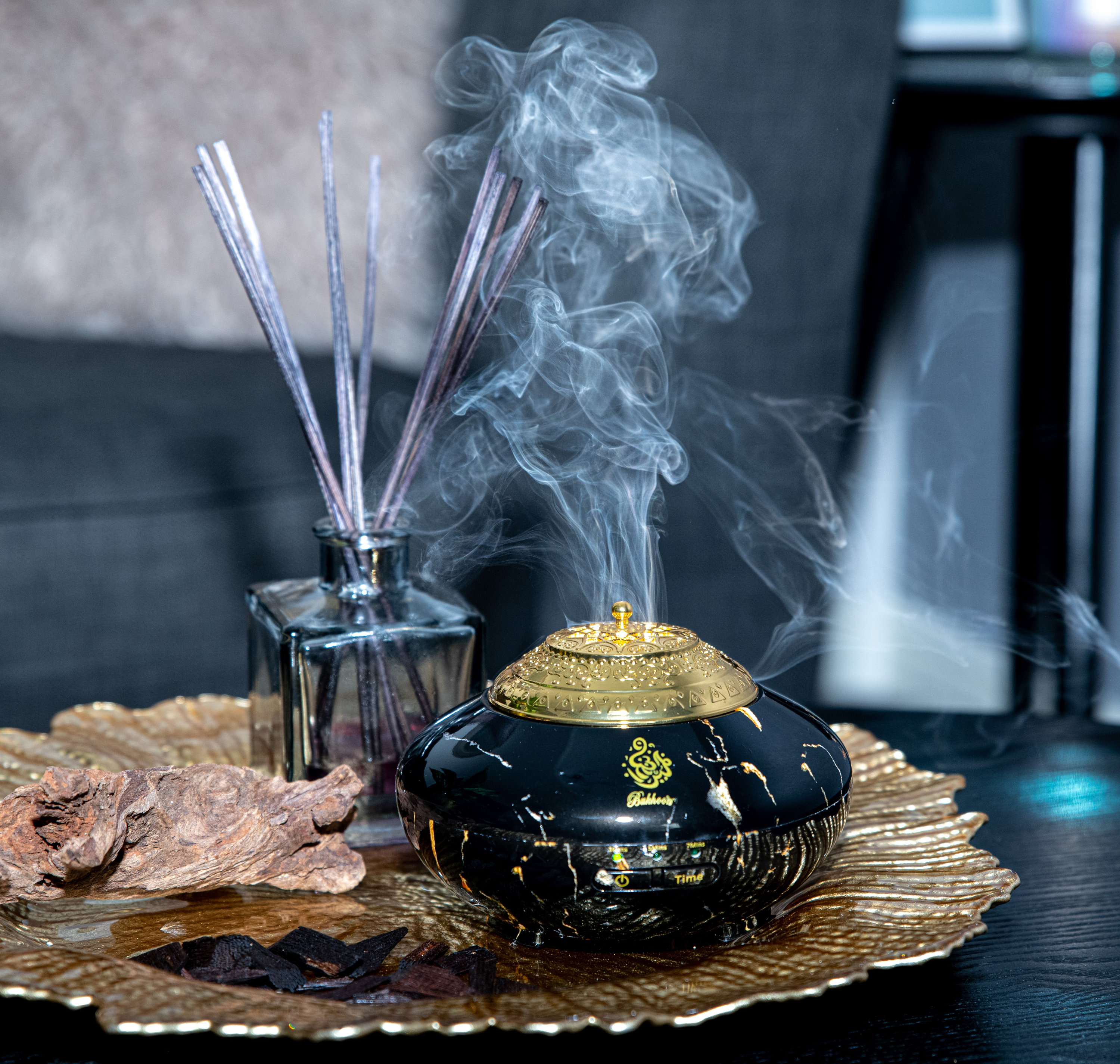 Electric Bakhoor Burn Home Perfume Pod by Perfume Hut Etsy