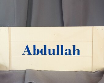Personalised wooden crate, Wedding wooden crate, Story Time crate, Gift crate, Wedding Gift Crate