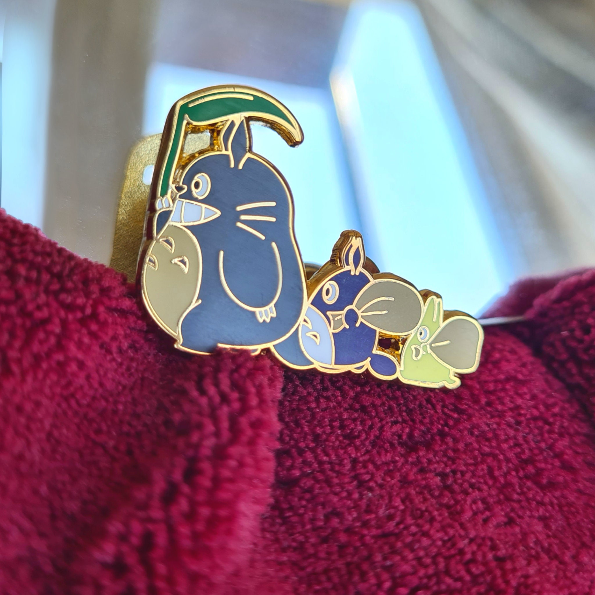 Totoro Enamel Pin Studio Ghibli My Neighbour Totoro Spirited - Etsy Ireland