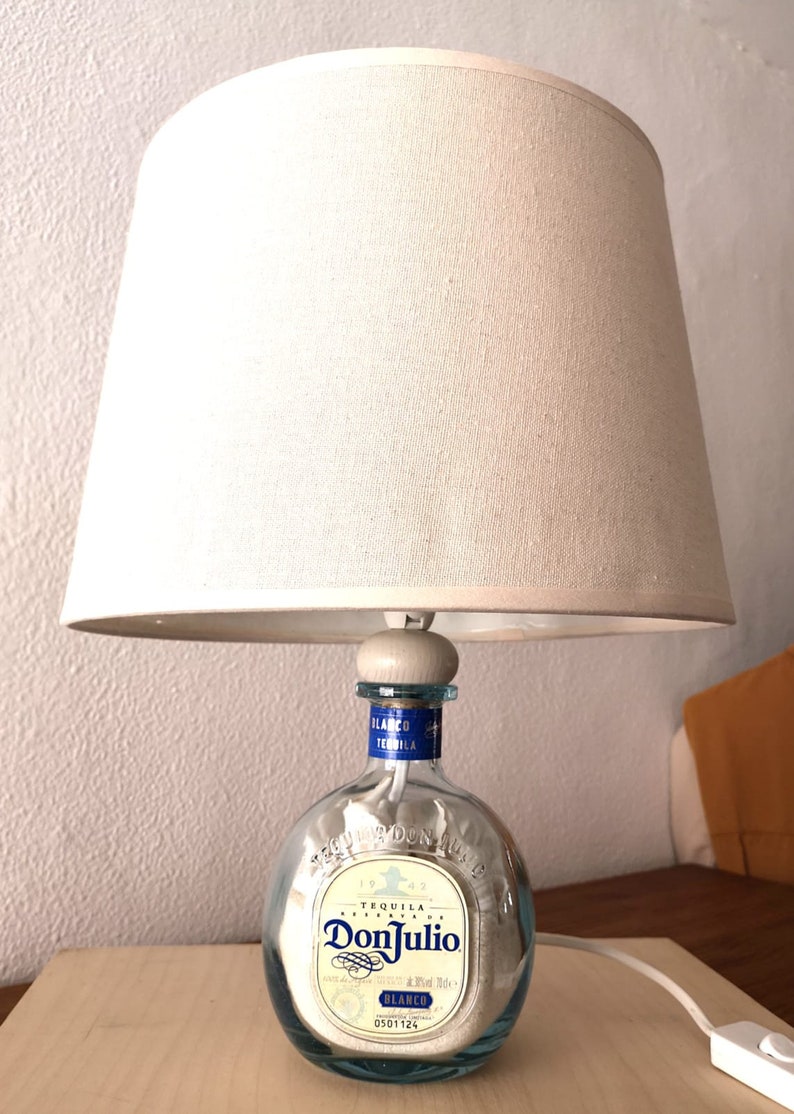 Upcycled Donjulio Tequila Bottle Lamp Etsy