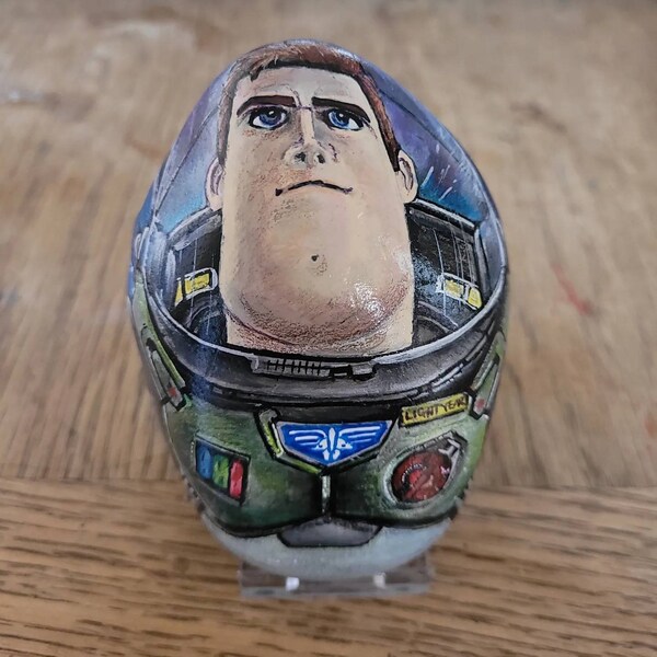 Lightyear 2022, hand painted rock